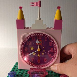 RARE ~ LEGO Pink Alarm Clock with accessories